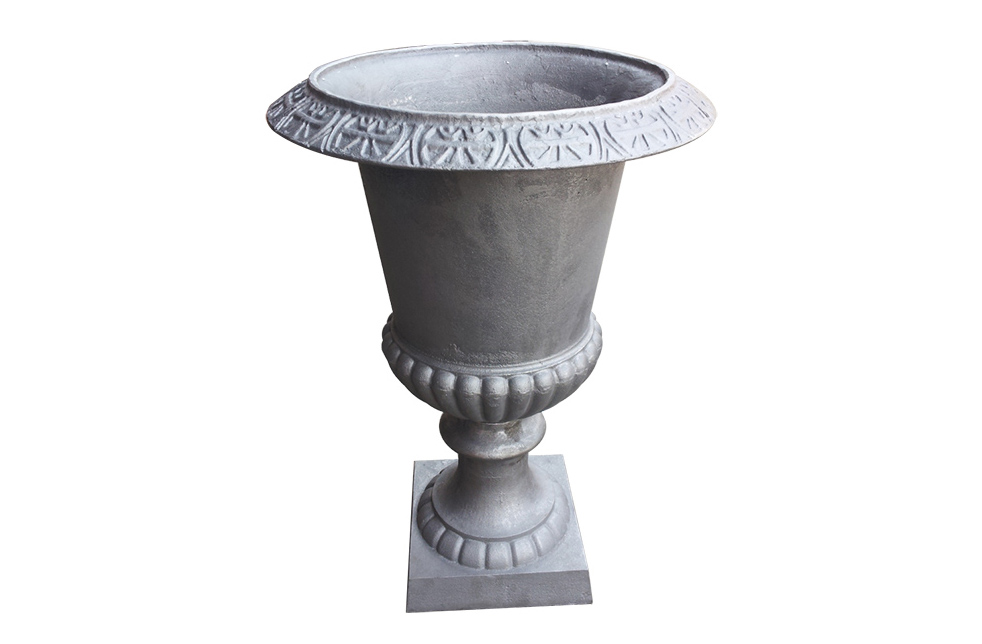 Cast iron urn