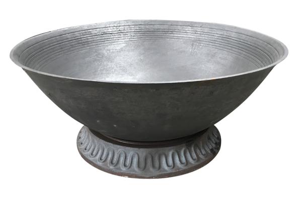 90cm Cast Iron Fire Pit and cast iron base