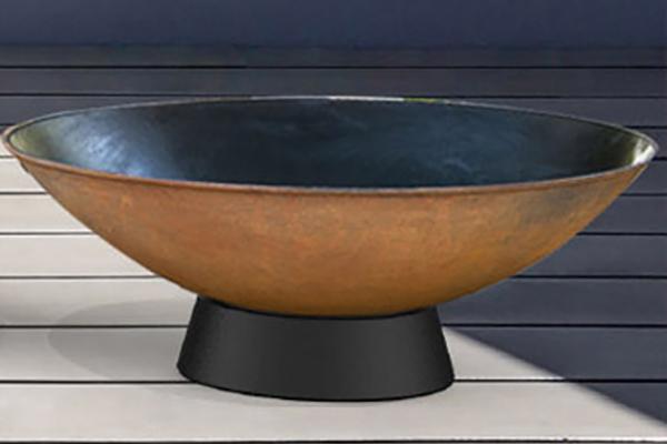 90cm Premium Cast Iron Fire Pit